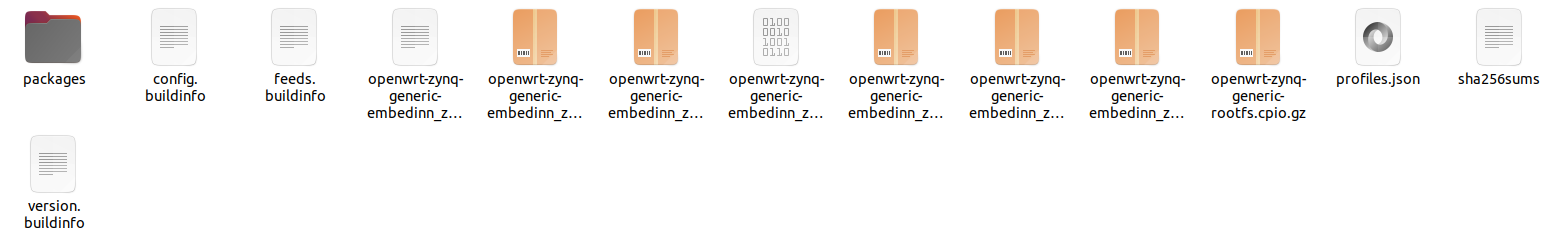 Generated OpenWrt image artifacts for the board